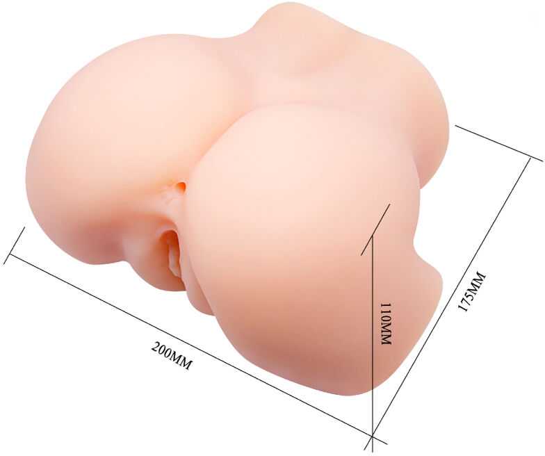 LYBAILE Crazy Bull Dual vagina ir asilo kūnas