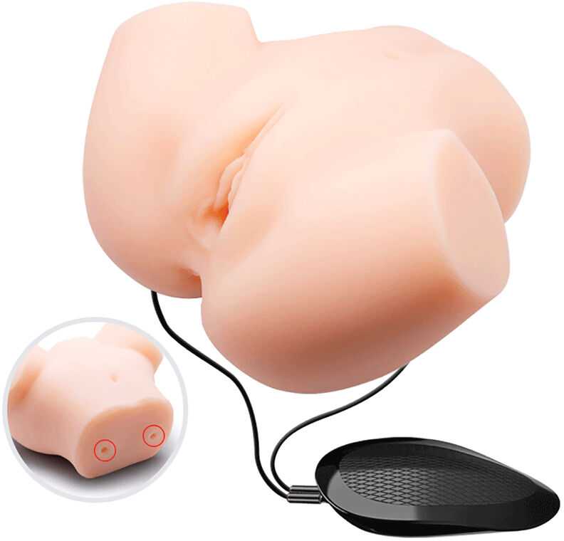 LYBAILE Crazy Bull Dual vagina ir asilo kūnas