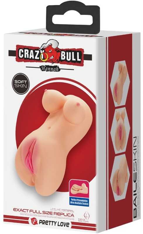 Crazy Bull PAŠĖLĘS JAUTIS - Hannah, dvigubos skylės TPR