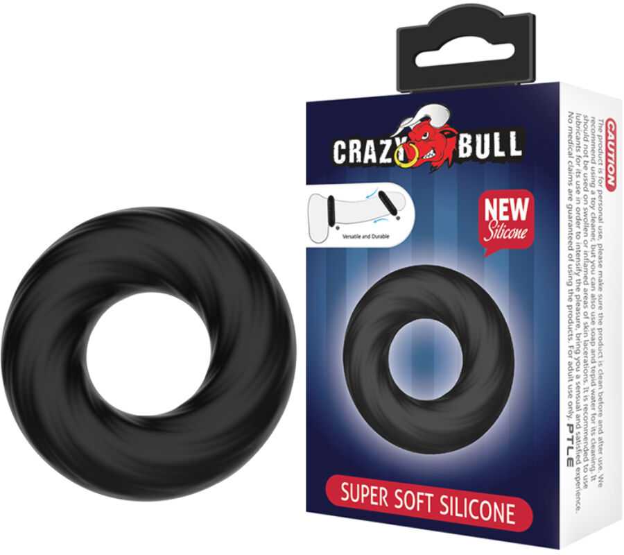 Crazy Bull Minkštas, tamprus varpos žiedas