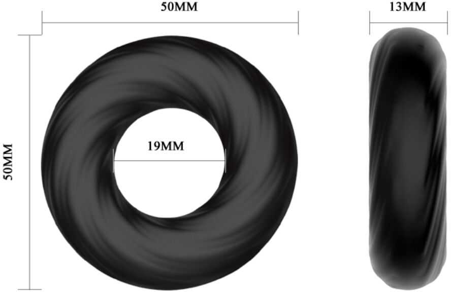 Crazy Bull Minkštas, tamprus varpos žiedas
