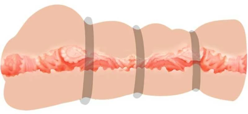 Crazy Bull PAŠĖLĘS JAUTIS - Kišeninė Vagina 3D Vagina