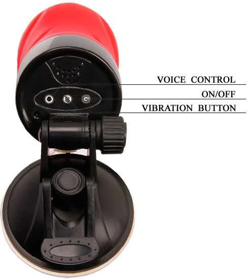 Crazy Bull „Pretty Love“ vibruojantis netikros vaginos masturbatorius su balsu