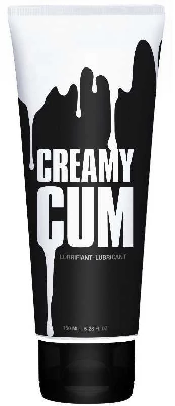 Creamy Kreminis – Tikra netikra sperma – Vanduo pagrindu pagamintas lubrikantas – 150 ml