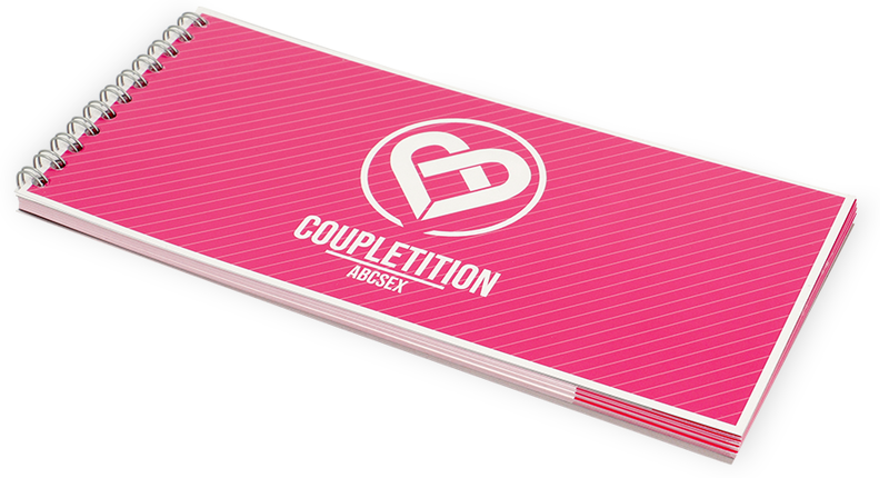 Coupletition ABCSEX Couples Game - 25+ Creative Challenges, Spanish Edition aprašymas - Prekės nuotrauka