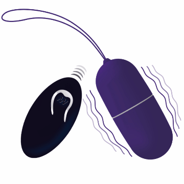 Intense Couples Toys INTENSE Flippy II Remote-Controlled Vibrating Egg, Juodas, 12 Modes aprašymas - Prekės nuotrauka
