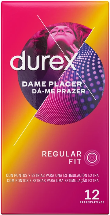 Durex Give Me Pleasure prezervatyvai 12vnt