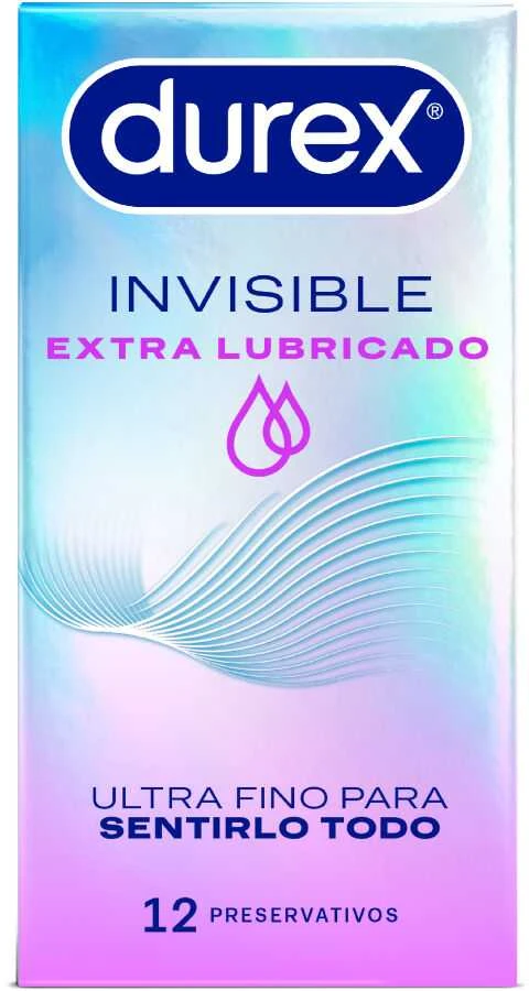 Durex Invisible Extra Thin prezervatyvai 12 vnt