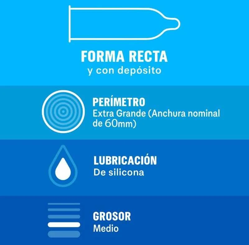 Durex Comfort Xl 12 prezervatyvų