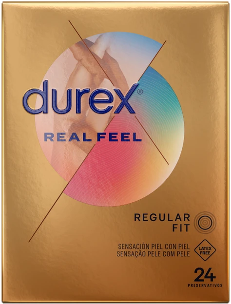 Durex Real Feel prezervatyvai 24 vnt