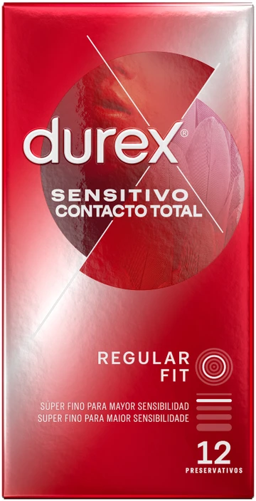 Durex Sensitive prezervatyvai, 12 vnt.