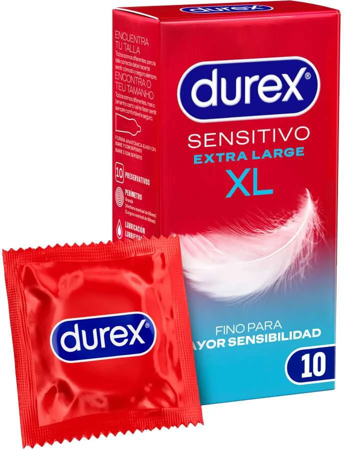 Durex Sensitive Soft Sensitive Xl 10 vienetų