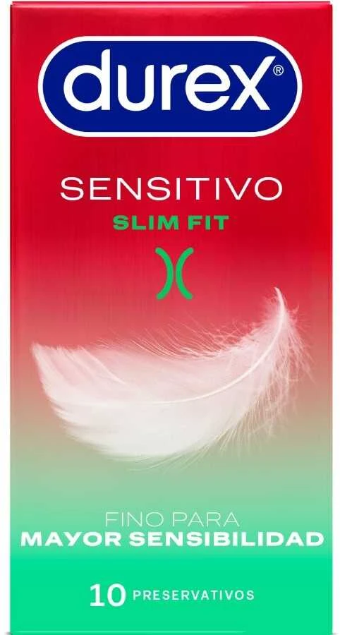 Durex Sensitive Slim Fit 10 vienetų