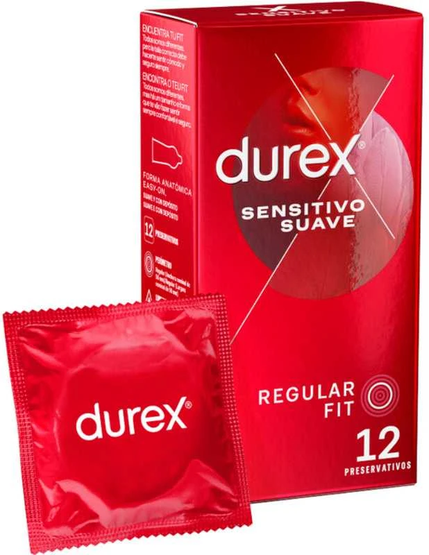 Durex Sensitive Soft 12 vienetų