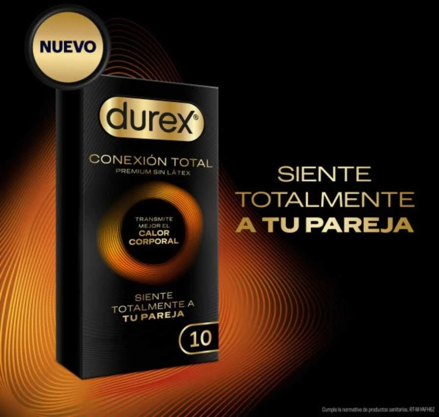Durex Prezervatyvai Total Connection 10 vnt.