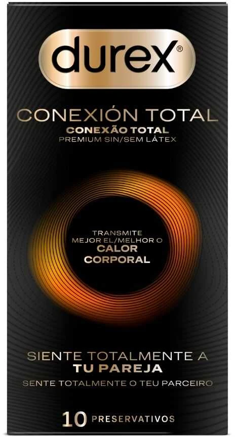 Durex Prezervatyvai Total Connection 10 vnt.