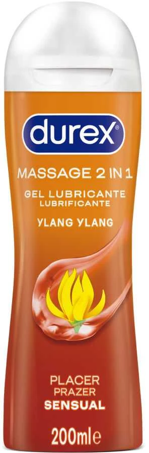 Durex Play Sensual 2 in 1 aromatizuotas lubrikantas 200ml