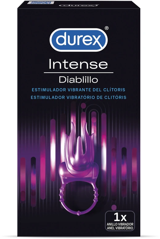 "Durex Intense Orgasmic Little Devil" vibruojantis penio žiedas