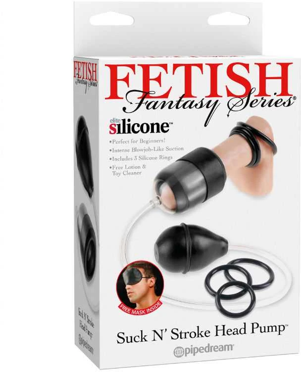 Pipedream FFS Suck N' Stroke galvos siurblys