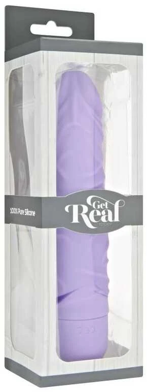 Get Real TOYJOY Varpos formos vibratorius natūralus 7 režimai 20 cm