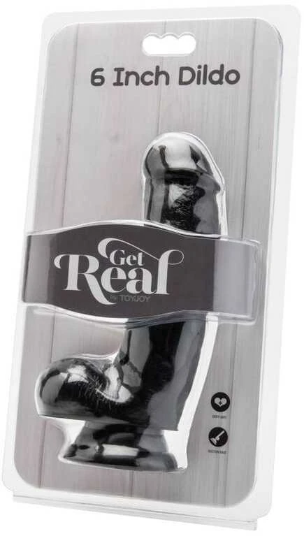 GET REAL Juodas 6 inch
