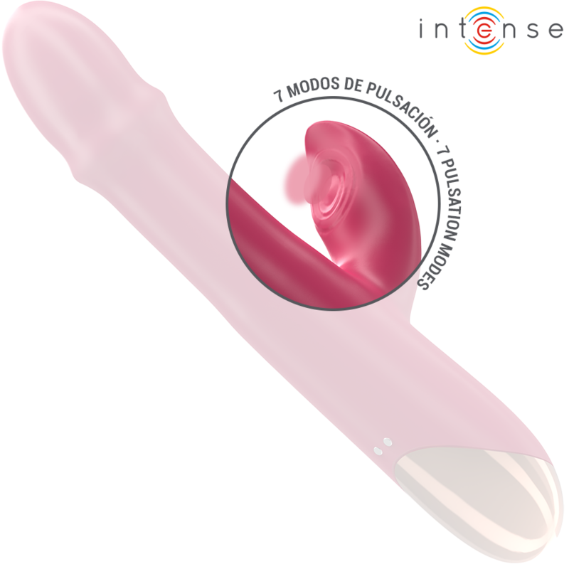 Intense Fun INTENSE - CHLOE MULTIFUNCTION VIBRATOR 3 IN 1 Raudonas