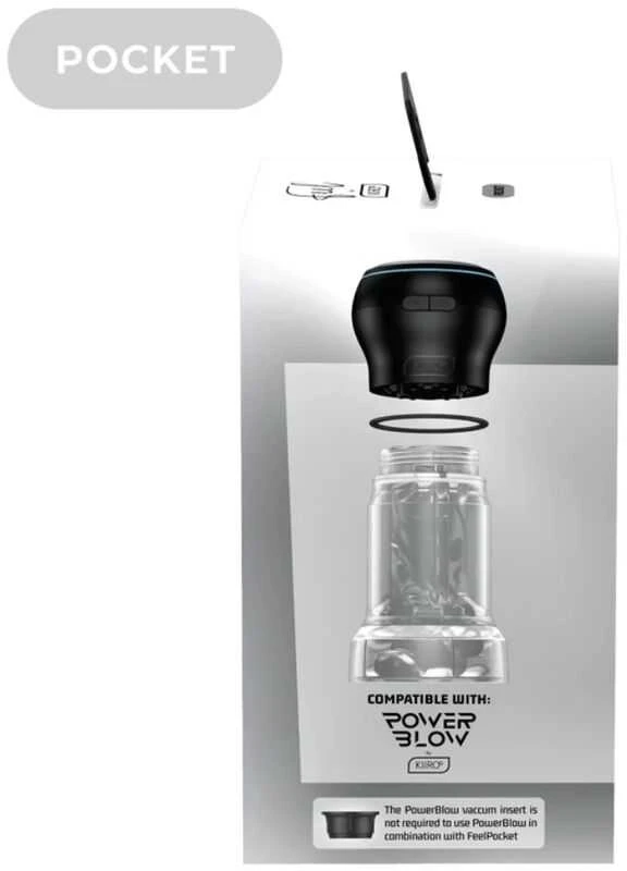 Kiiroo PowerBlow+Pocket Crystal Strok