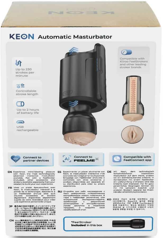 Kiiroo Keon WiFi Combo Set
