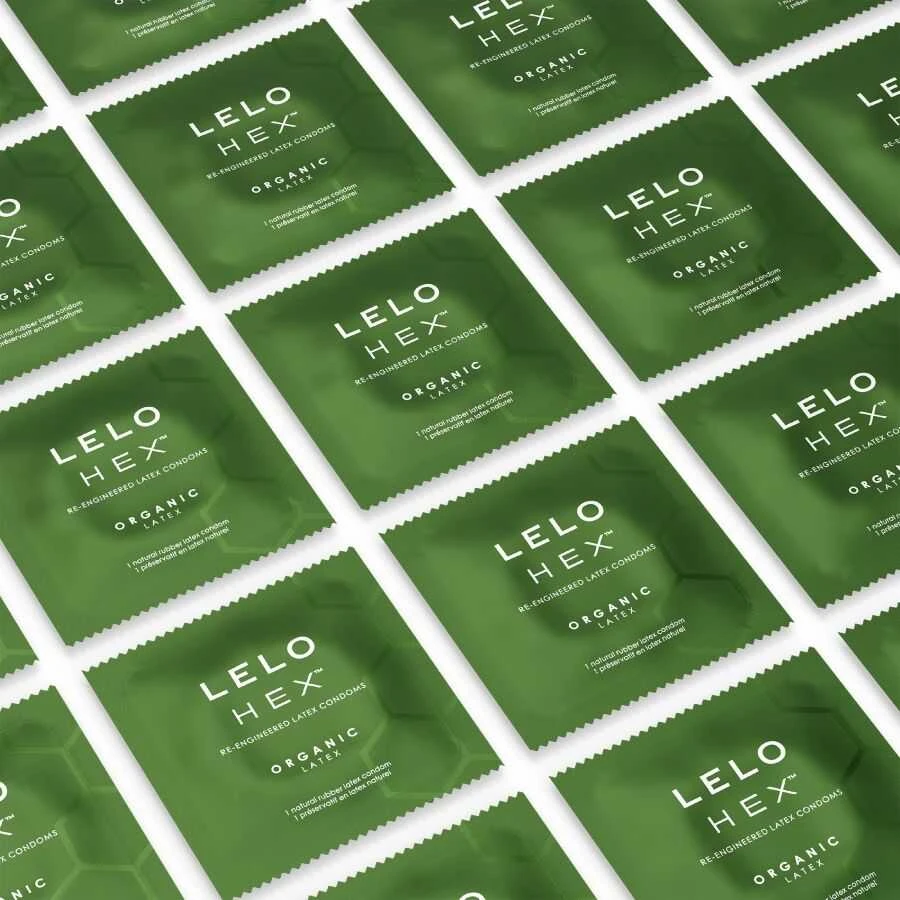 LELO - HEX ORGANIC CONDOM BOX 12 UNITS