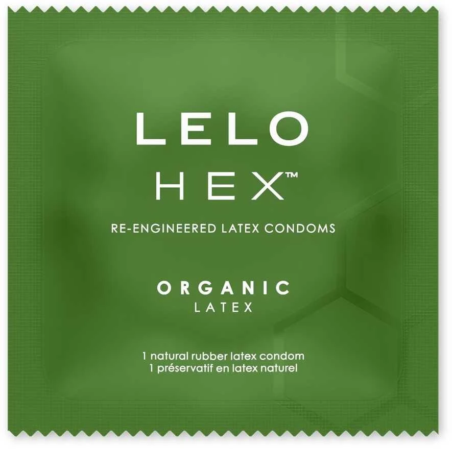 LELO - HEX ORGANIC CONDOM BOX 12 UNITS