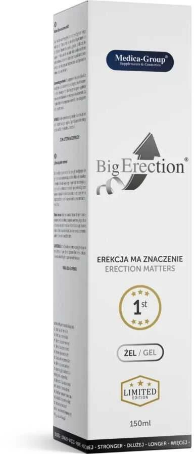 Medica MEDICA-GROUP_Big Erection intymus gelis vyrams 150ml