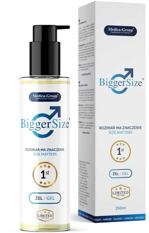 Medica MEDICA-GROUP_Bigger Size intymus gelis vyrams skirtas varpos didinimui 150ml