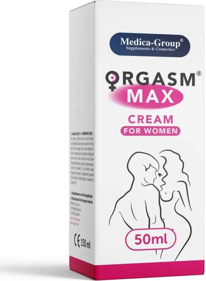 Medica Group Orgasm Max kreminis intymus kremas moterims, stiprinantis orgazmą 50ml