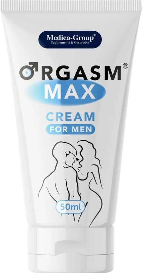 MEDICA GROUP _ Orgazmas Max kremas Vyrai intymus kremas stiprus ir ilgas erekcija vyrams 50ml