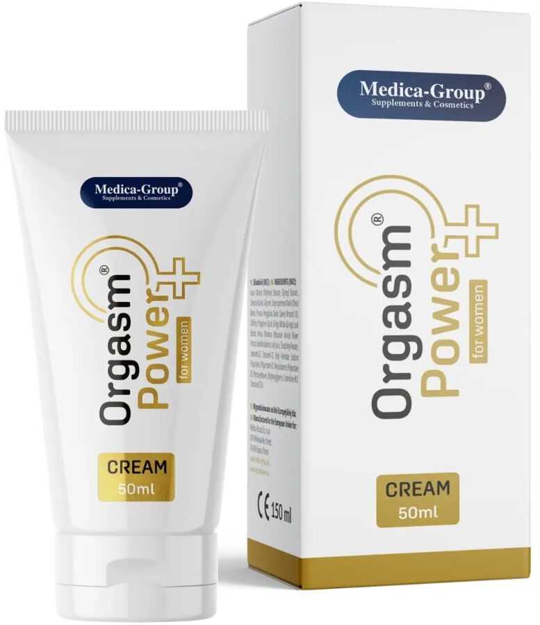 Medica Group Orgasm Power for Women Kreminis intymus kremas, sustiprinantis orgazmą 50ml