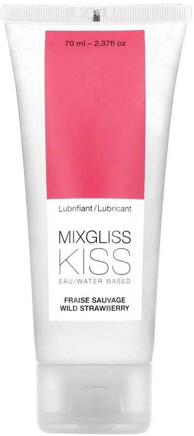 WATER-BASED MIXGLISS - KISS WILD STRAWBERRY 70 ML