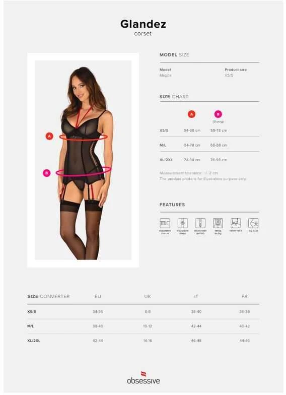 Obsessive OBS Corsage M/L