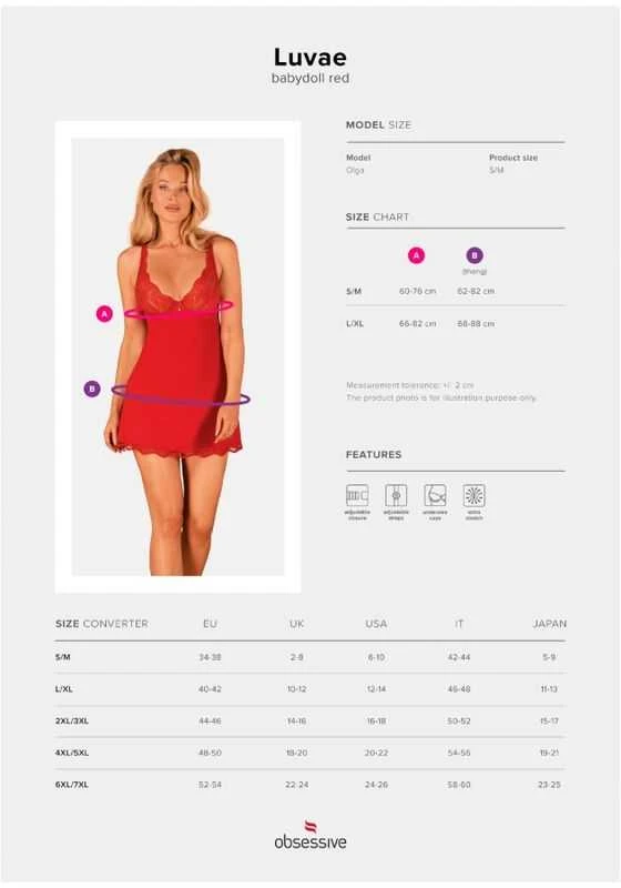 Obsessive OBS Babydoll S/M