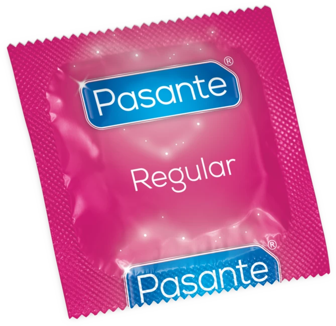 Pasante Healthcare „Pasante Regular“ prezervatyvai, 3 vnt.