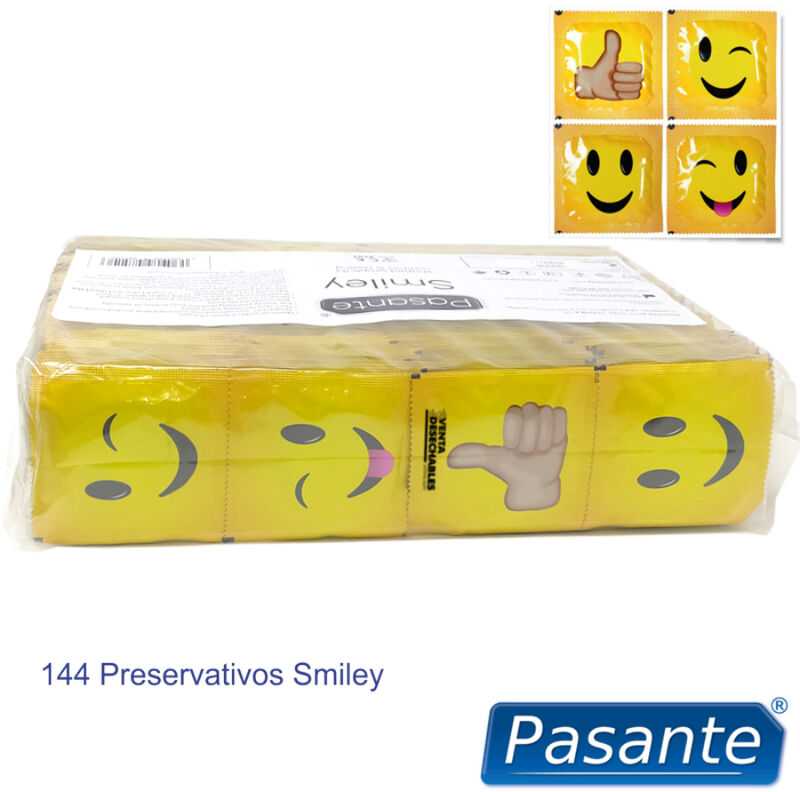 Pasante Healthcare „Smiley“ urmu pakuotės, 144 vnt.