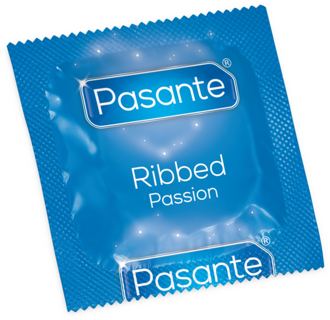 Pasante Healthcare PASANTE_Passion briaunoti prezervatyvai, 12 vnt.