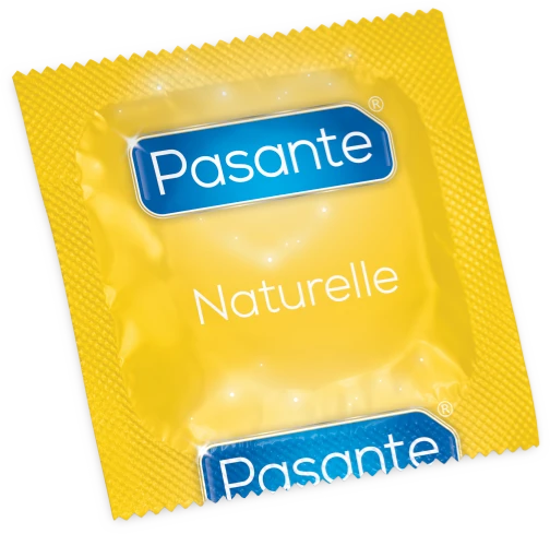 Pasante Healthcare Naturelle „Pasante“ natūralūs prezervatyvai, 3 vnt.
