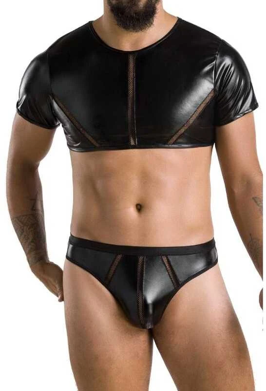 Passion Men Casmir 057 SET PETER juodas S/M - Passion