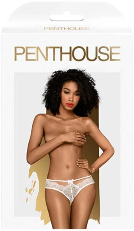 Penthouse Thong Penthouse Apatiniai drabužiai-Adore me L/XL baltas