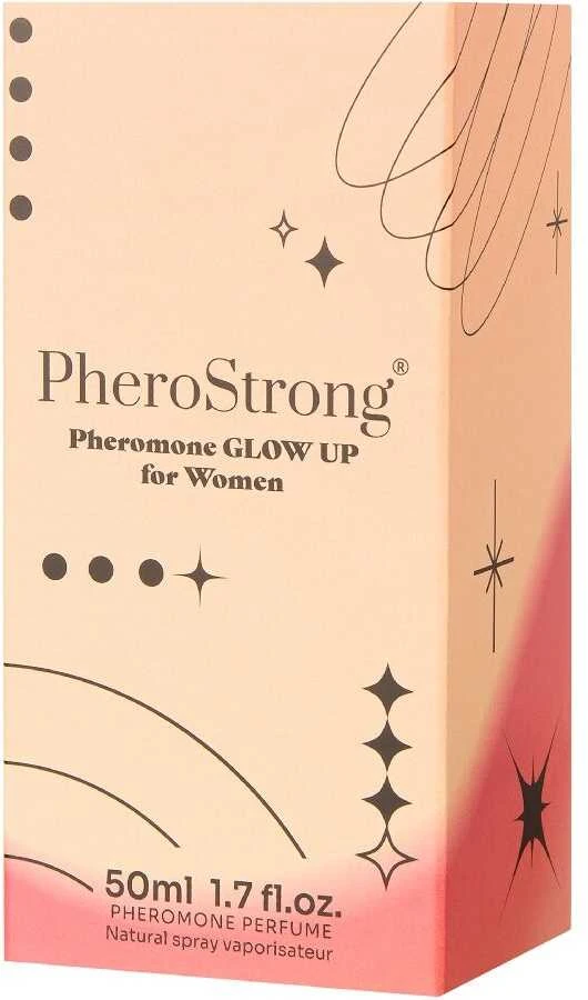 PheroStrong feromonų švytėjimo suteikiantis losjonas moterims 50 ml
