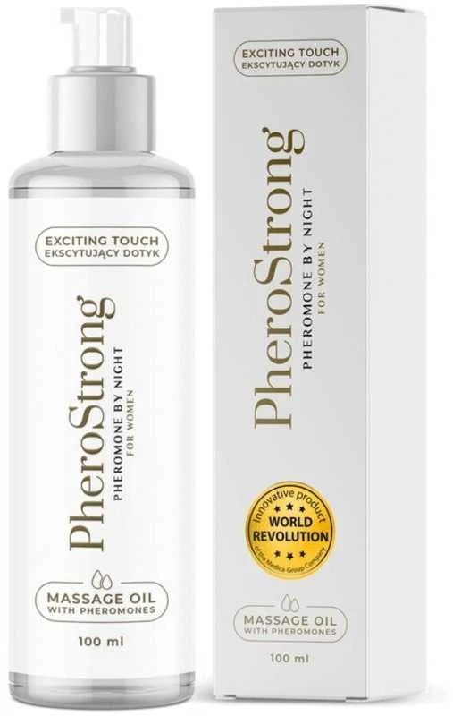 PHEROSTRONG – MASAŽINIS ALIEJUS NAKTIS MOTERIAMS 100 ML