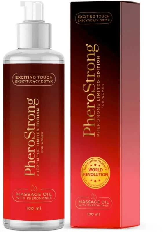 Pherostrong PHEROStronG _ Limited Edition moterų masažo aliejus su feromonų masažo aliejus 100ml