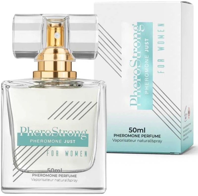Pherostrong Just For Women Pheromone Perfume kvepalai su feromonais moterims purškiami 50ml