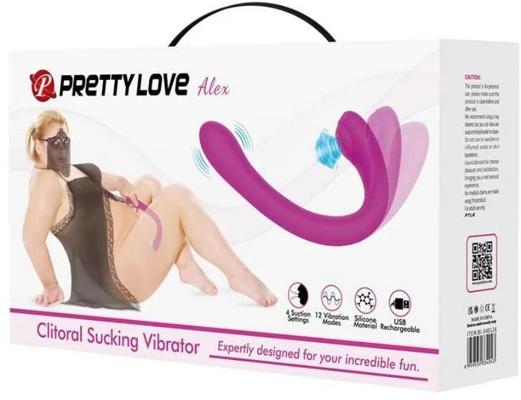 LYBAILE Pretty Love Alex Klitorinis Čiulpimas Cibracija Violetinė