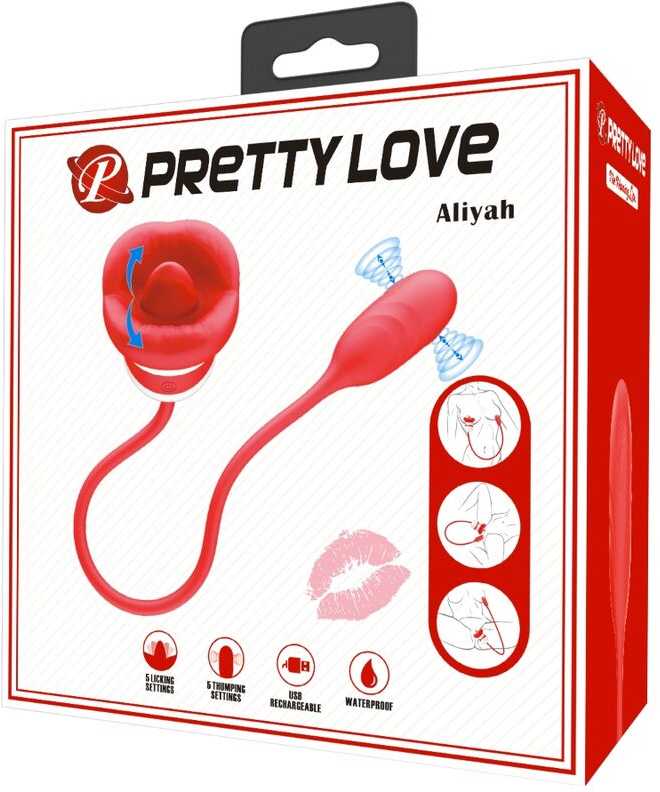 PRETTY LOVE - Aliyah, 5 laižymo nustatymai ir 5 trankymo funkcijos